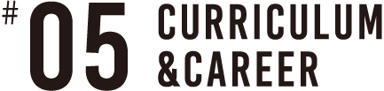 CURRICULUM&CAREER